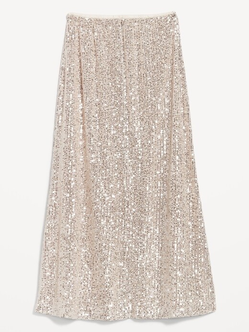 Old Navy High-Waisted Sequin Maxi Skirt Size Medium